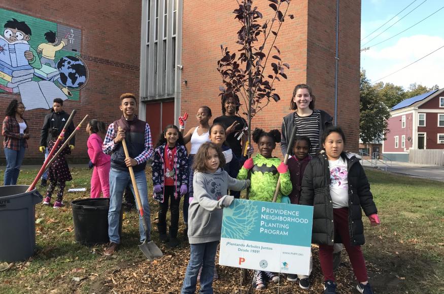 Mary Fogarty Planting Fall 2019