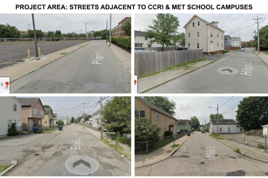 Pilgrim, Bogman, Hilton, and Milk Streets